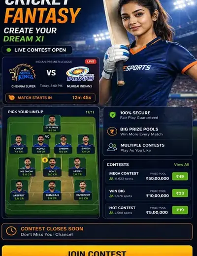 999CLUB (999 club game) fantasy cricket & matchday visual 3